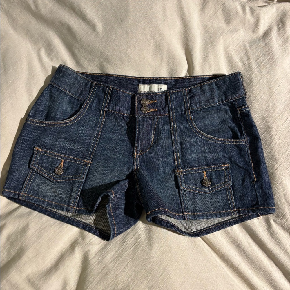 Old Navy Dark Blue Jean Shorts